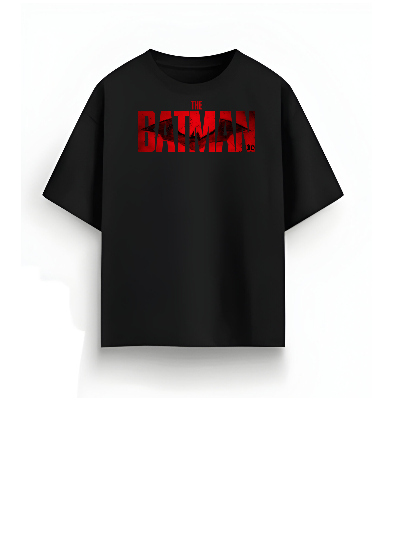 Unisex Batman Graphic Printed Oversized Tee